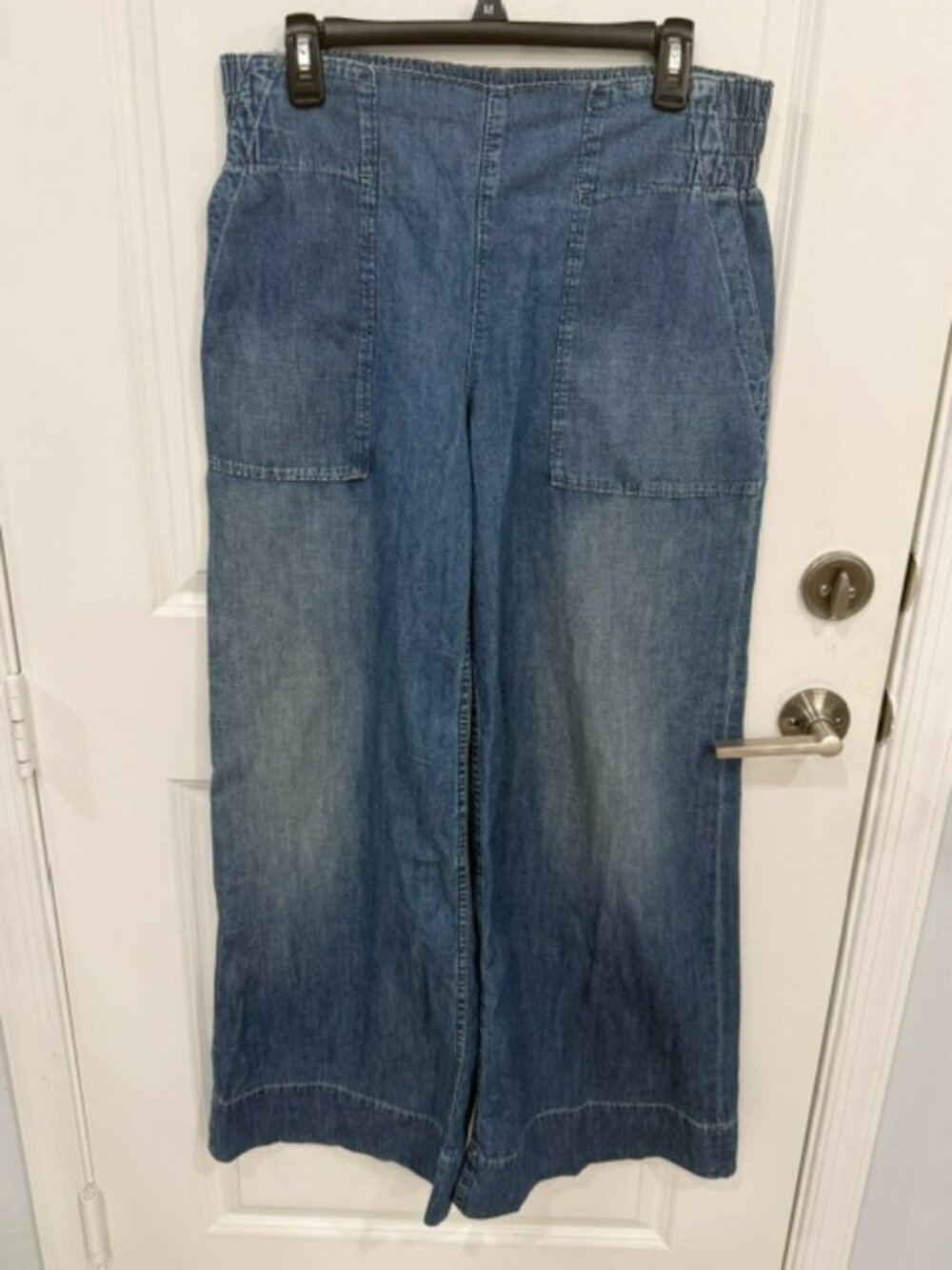 Free People Breezy Denim Pull-On Jeans - Picture 6 of 9
